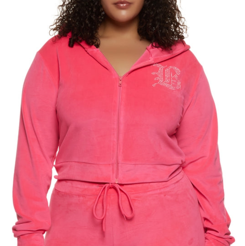 Cropped Hooded Jacket